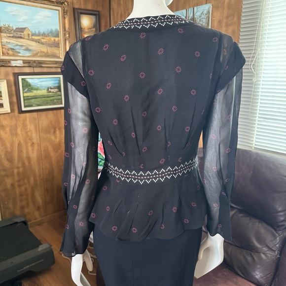 Joie Silk Boho Blouse - Picture 5 of 7